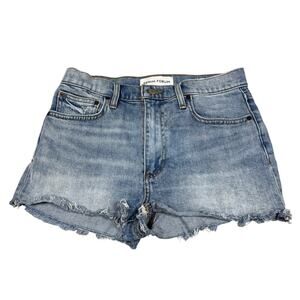 Denim Forum Womens Size 28 The Romy Slim Shorty Shorts